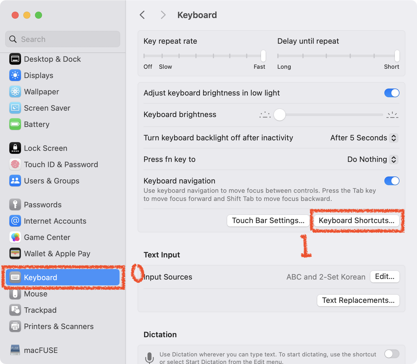 How to Access Keyboard Shortcuts in Settings