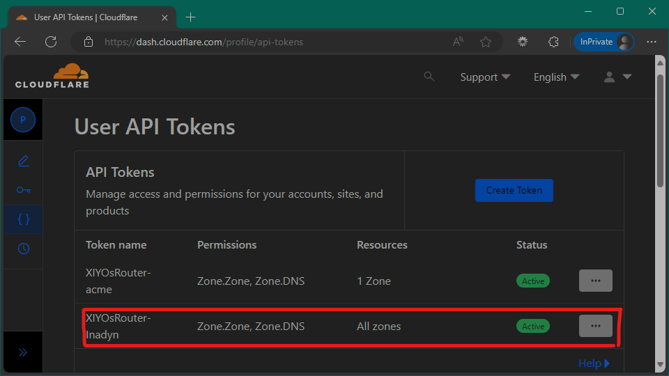 Token Issuance Result